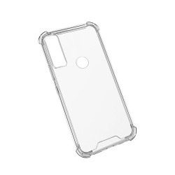 Capa de Silicone com Cantos Dura para Huawei Y8s Transparente Capa de Silicone com Cantos Dura para Huawei Y8s Transparente
